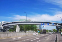 虹桥临空园区这座“C”型人行天桥和两条人行地道开放通行-虹桥商务区写字楼网